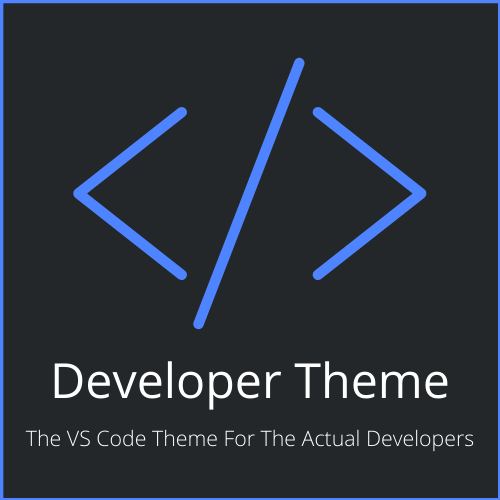 Developer Theme For VS Code